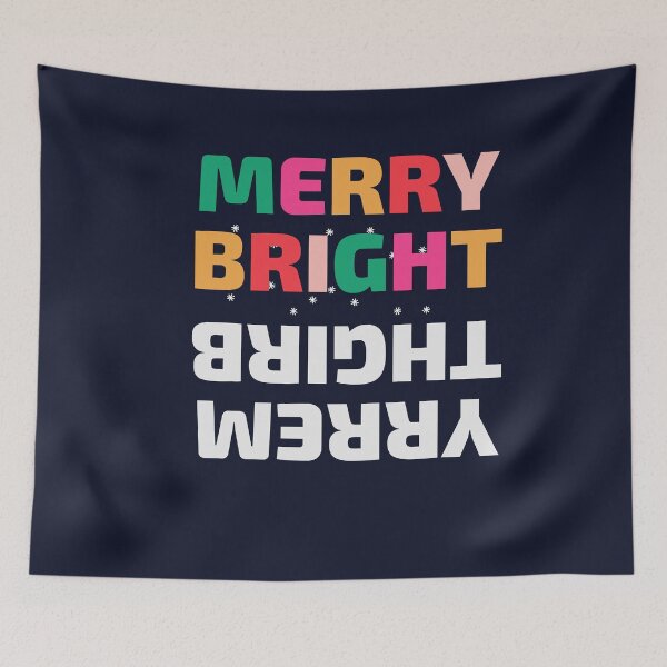 Item preview,  Mery & Bright Christmas 2022, have yourself a merry Christmas; Christmas Tshirts, Christmas home decor designed and sold by JM INSPIRES.