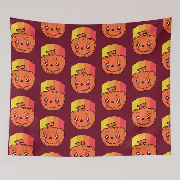 Item preview, Halloween Scary Evil Pumkin Funny Pumkin Head | Kawaii Halloween  designed and sold by THROUGH-LIFE.