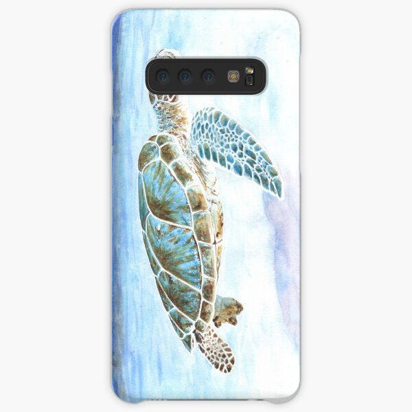 Sea turtle underwater Samsung Galaxy Snap Case