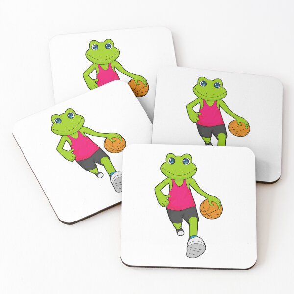 Item preview, Frog Basketball player Basketball designed and sold by Snabdesign84.