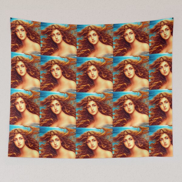 Item preview, Underwater Mermaid | Long hair mermaid designed and sold by LenaKiagia.