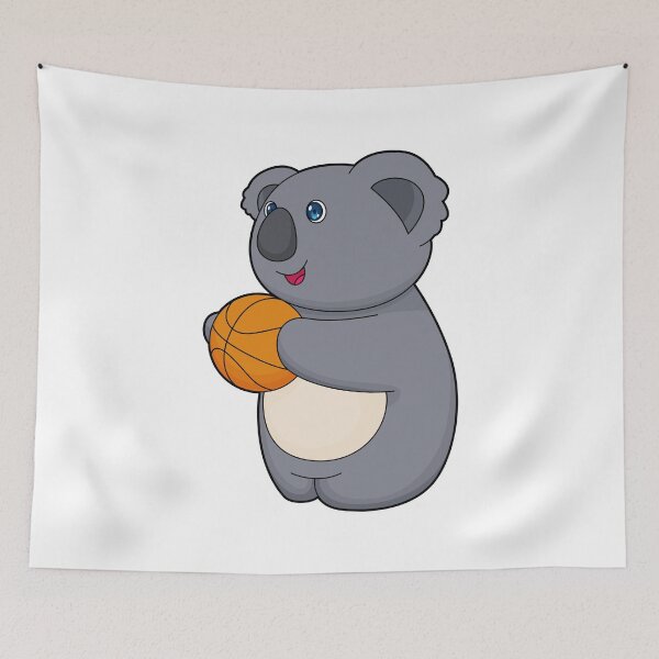 Item preview, Koala Basketball player Basketball designed and sold by Snabdesign84.