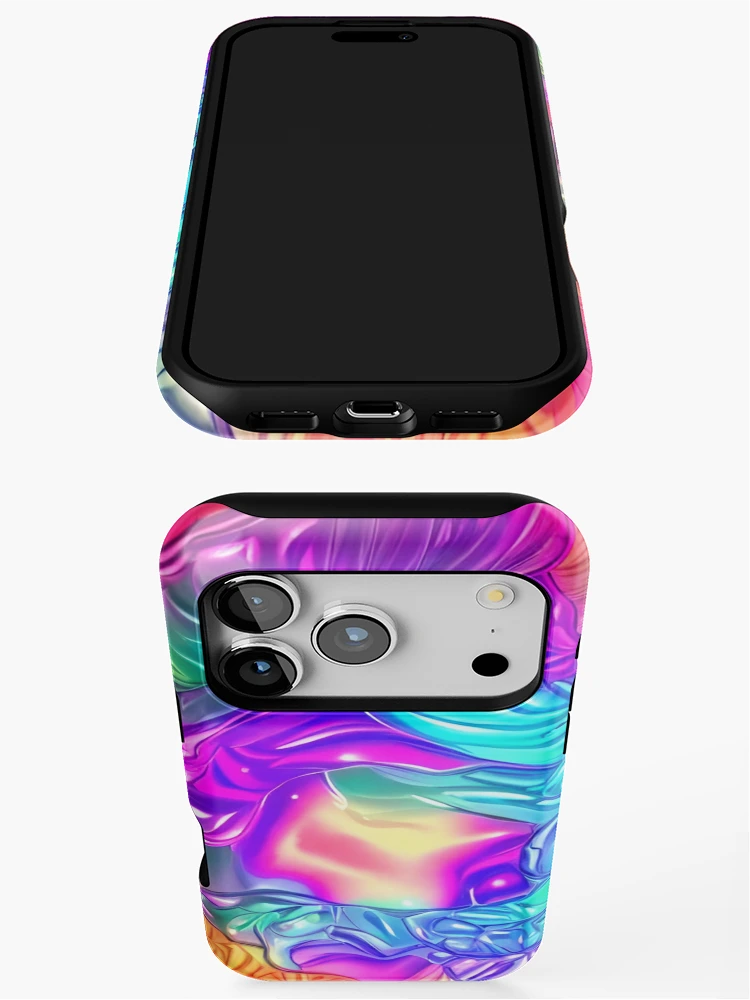 Thumbnail 3 of 4, iPhone Case, Cubic Ribbons designed and sold by Brandon Whitson.