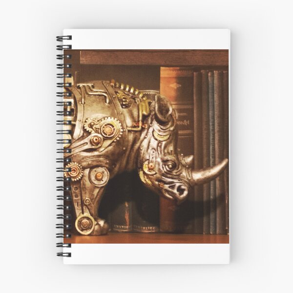 Item preview, Steampunk Rhinoceros  designed and sold by panda762.