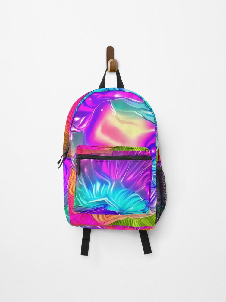Thumbnail 1 of 3, Backpack, Cubic Ribbons designed and sold by HankChill.