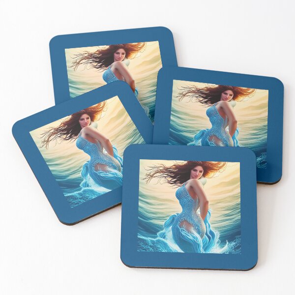 Item preview, Underwater Mermaid | Long hair mermaid designed and sold by LenaKiagia.