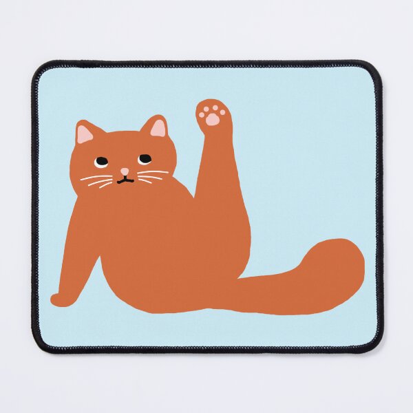 Item preview, Stretching Cat (Orange) designed and sold by nklange240.