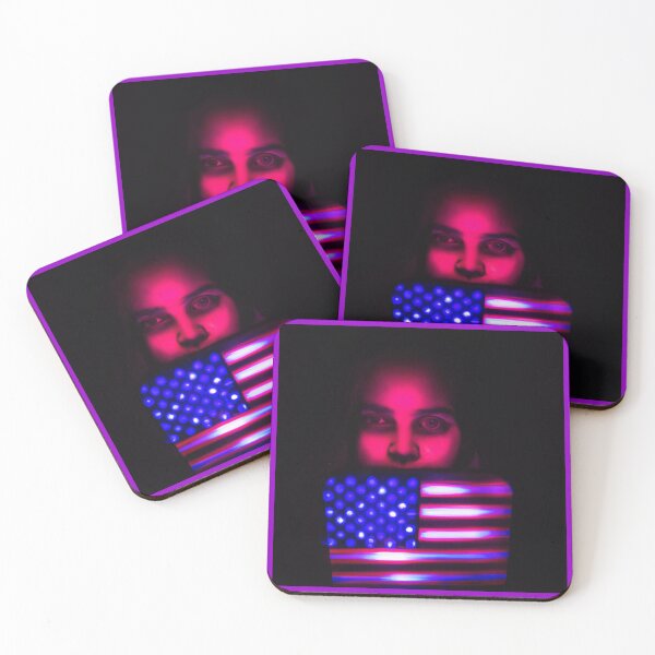 Item preview, Art of A.I. American flag girl designed and sold by jaharek.