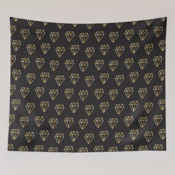Item preview, Seamless Gold Diamond designed and sold by miketea.