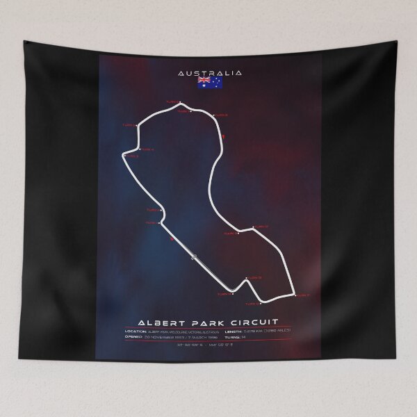 Item preview, Albert Park Circuit designed and sold by My Digital Mind.