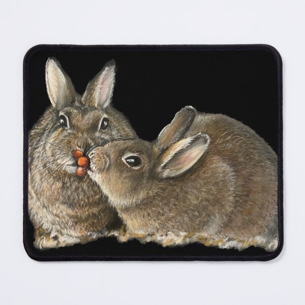 Item preview, "Thanks for Sharing" pastel painting designed and sold by Marla Kurzec.