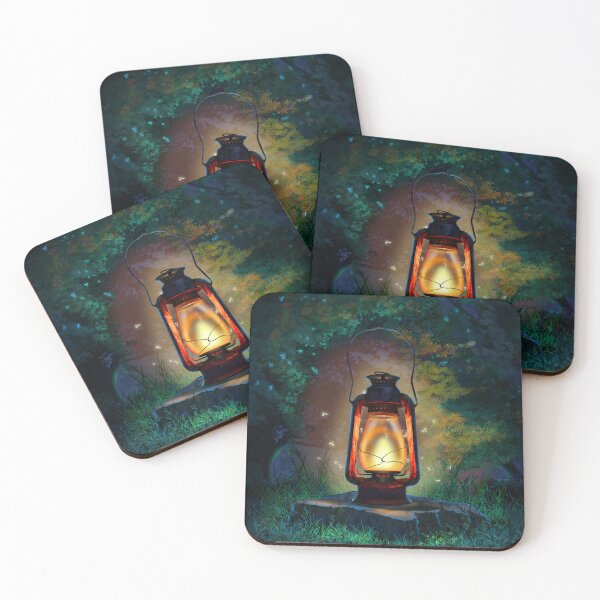 Item preview, Glowing lamp in the forest designed and sold by MArtSpace.