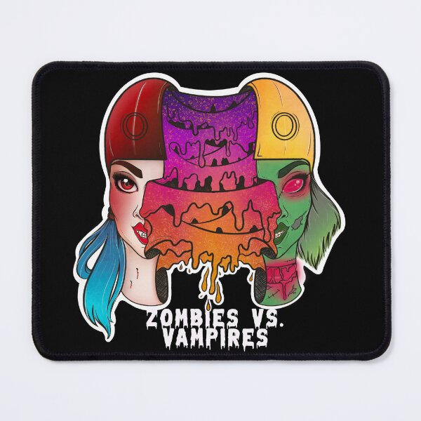 Item preview, Zombies VS. Vampires Logo designed and sold by Central Michigan Mayhem.
