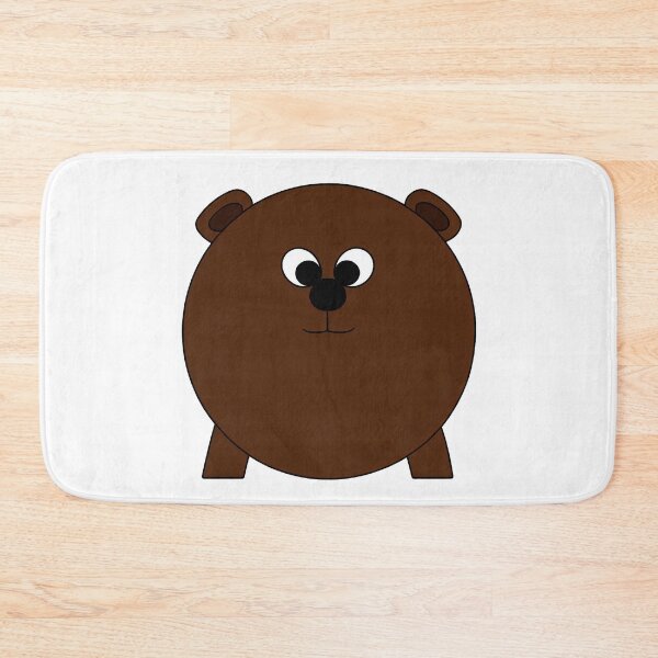 Item preview, A cartoonish round brown bear V designed and sold by BrachiaST.