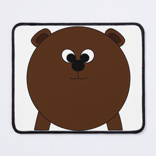 Item preview, A cartoonish round brown bear V designed and sold by BrachiaST.