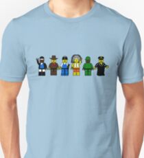 BRICK MEN VILLAGE PEOPLE- Camp Spoof Design Unisex T-Shirt