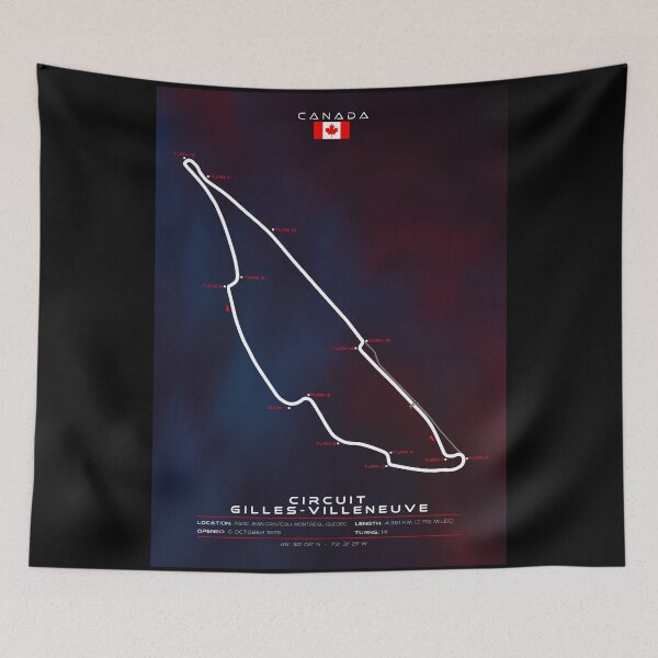 Item preview, Circuit Gilles-Villeneuve designed and sold by My Digital Mind.