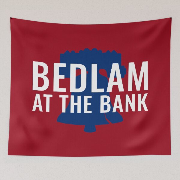 Item preview, Bedlam at the Bank designed and sold by South Street Threads.