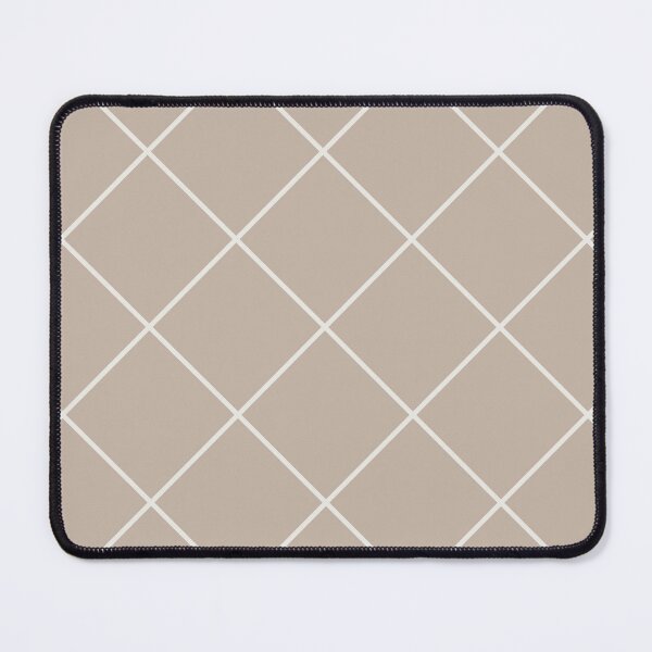 Item preview, Diagonals Offwhite on Taupe designed and sold by Art in My Loft.
