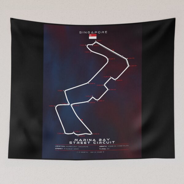 Item preview, Marina Bay Street Circuit designed and sold by My Digital Mind.