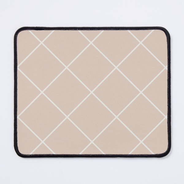 Item preview, Diagonals Offwhite on Pink Beige  designed and sold by Art in My Loft.