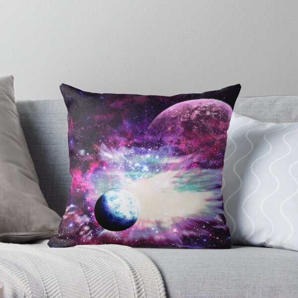 Celestial Existence Throw Pillow