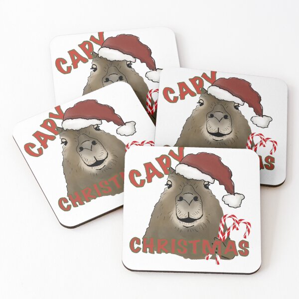 Item preview, Capy Christmas designed and sold by Quick Brown Fox Canada.