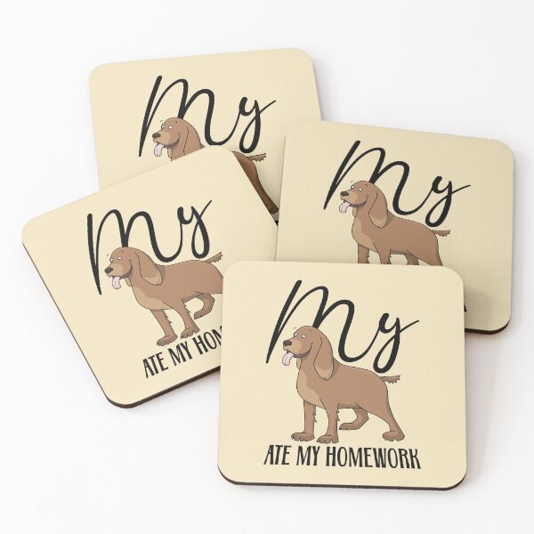 Item preview, My Dog Ate My Homework | Funny Homework Joke designed and sold by Pisutachio.