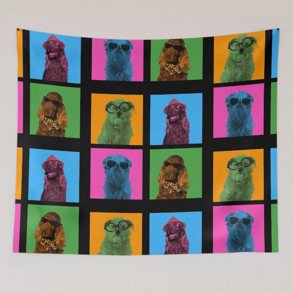 Item preview, Four Fashion Trendy Cool Dogs  designed and sold by Gamicnum.