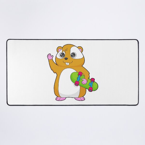 Item preview, Hamster Skater Skateboard designed and sold by Snabdesign84.