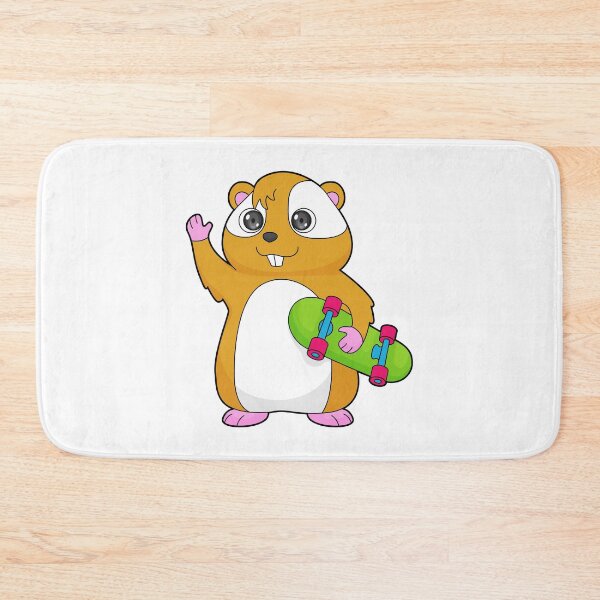 Item preview, Hamster Skater Skateboard designed and sold by Snabdesign84.