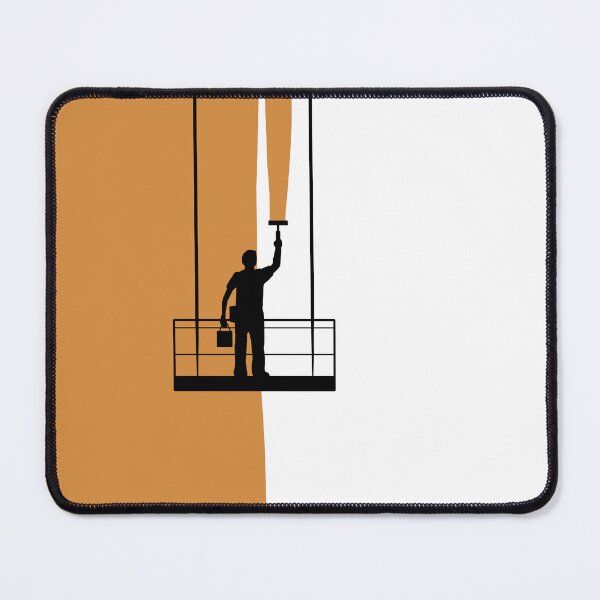 Item preview, Orange Wall With Main Painter Minimal Design designed and sold by OneTeeTee.