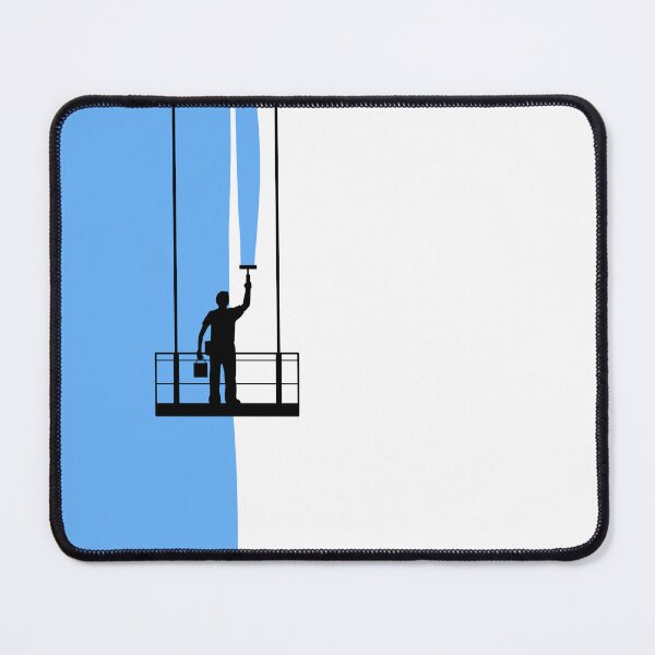 Item preview, Blue Wall With Main Painter Minimal Design designed and sold by OneTeeTee.