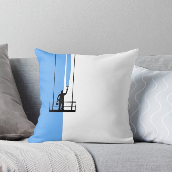Item preview, Blue Wall With Main Painter Minimal Design designed and sold by OneTeeTee.