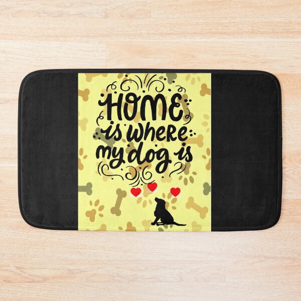 Item preview, Home is where my dog is designed and sold by mturns57.