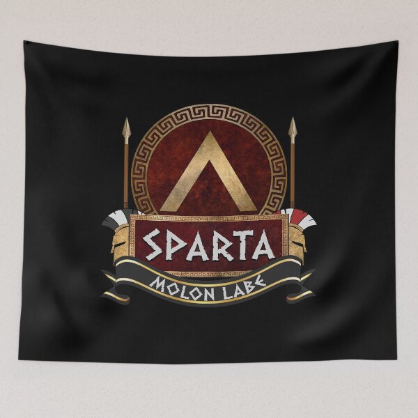 Item preview, Spartan Lambda Ancient Lacedaemonian Symbol of Sparta designed and sold by Agema Apparel.