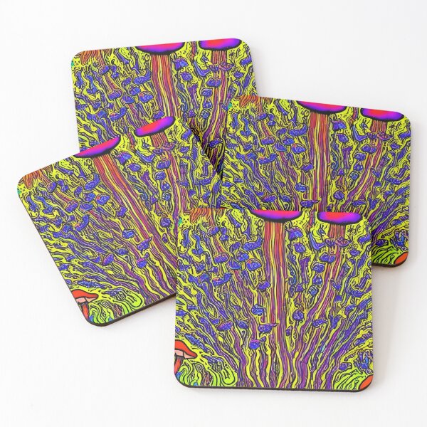 Item preview, Mushroom Psilocybin Vibrant Vibes 2 designed and sold by Benito Del Ray.