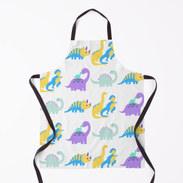 Item preview, illustrated Dino set designed and sold by Brenna Hiltbrand.