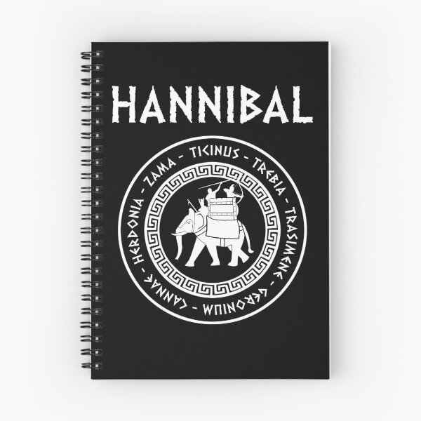 Item preview, Hannibal Barca 2nd Punic War Battles War Elephant Symbol designed and sold by Agema Apparel.
