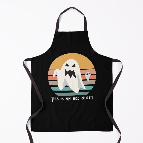 Item preview, This is my boo sheet ghost retro halloween costume men women t-shirt designed and sold by AmaDesigns ⭐⭐⭐⭐⭐.