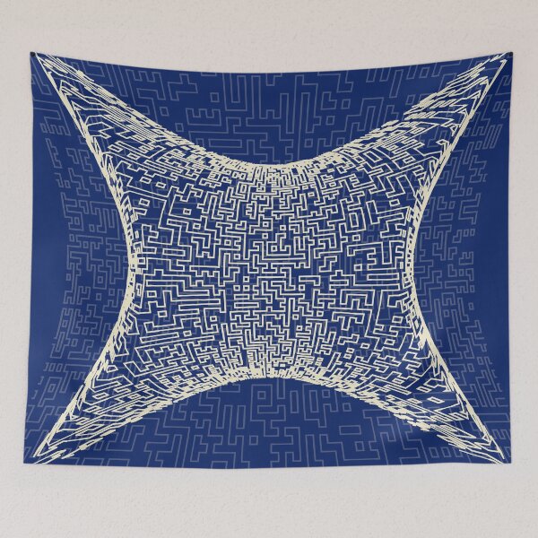 Item preview, Maze Pillow Warp designed and sold by Mary Holstege.