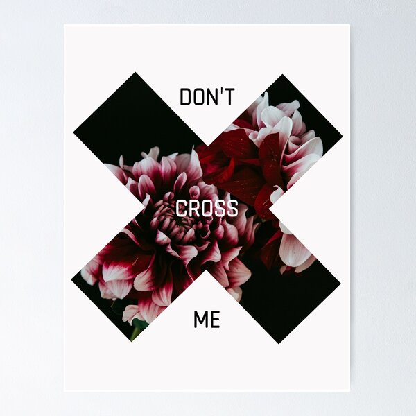 Item preview, Don't Cross Me designed and sold by WOLFFOLINS.