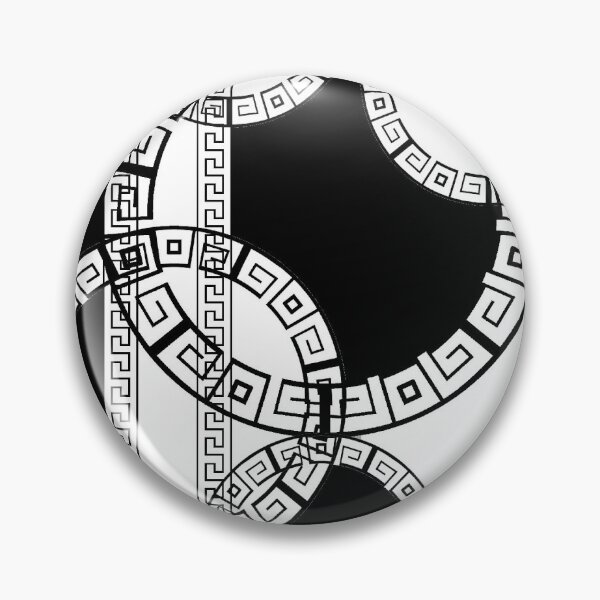 Artikelvorschau, kreisförmiges, von Griechenland inspiriertes geometrisches Muster entworfen und verkauft von VivianVirtue.