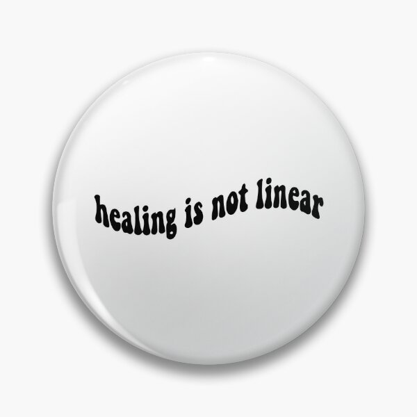 Item preview, Healing is not linear curved groovy designed and sold by Nepaz-Designs.