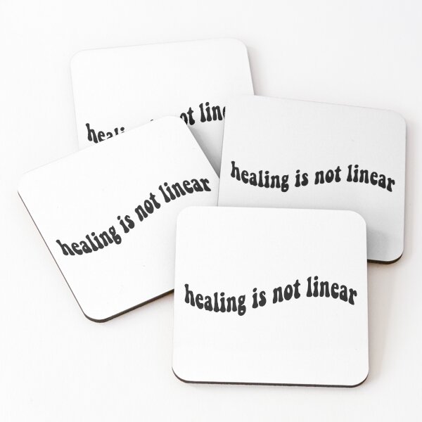 Item preview, Healing is not linear curved groovy designed and sold by Nepaz-Designs.