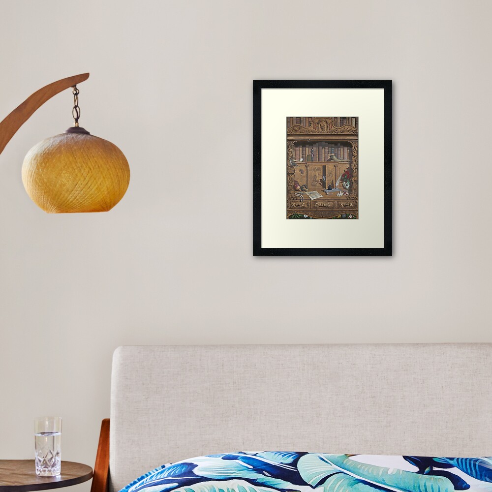 Item preview, Framed Art Print designed and sold by SarasMagicalArt.