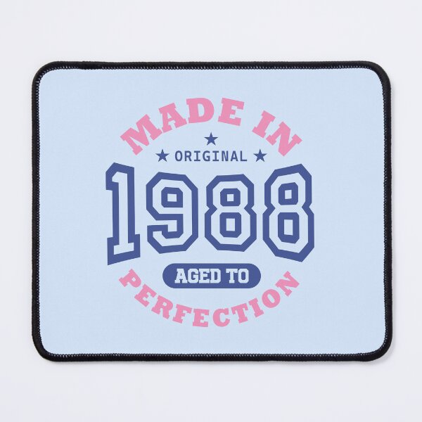 Item preview, Made In Original 1988 Birthyear Aged To Perfection Typography designed and sold by bolimj.