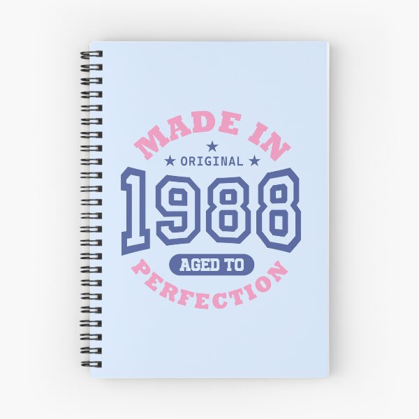 Item preview, Made In Original 1988 Birthyear Aged To Perfection Typography designed and sold by bolimj.
