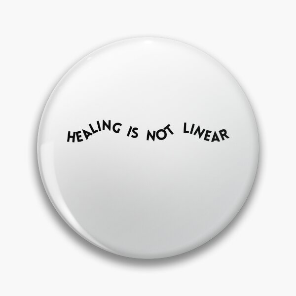 Item preview, Healing is not linear broken curved groovy designed and sold by Nepaz-Designs.