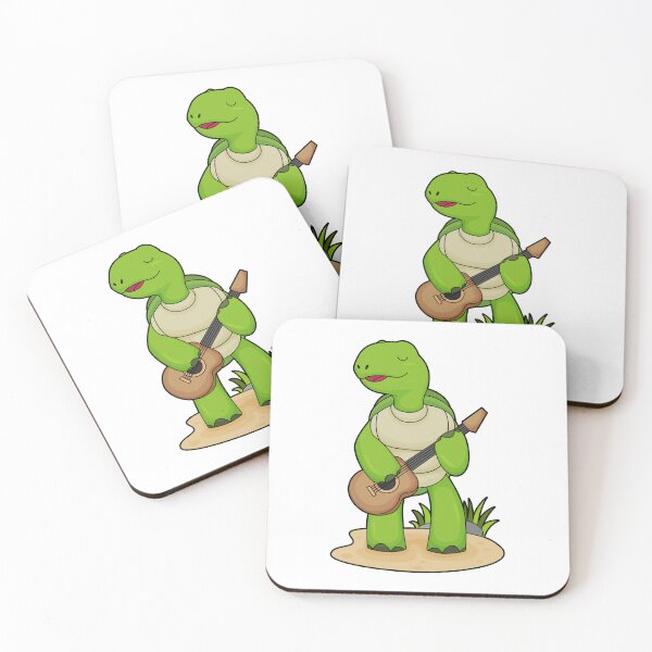 Item preview, Turtle Musician Guitar Music designed and sold by Snabdesign84.